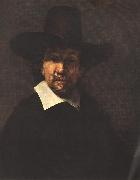 Portrait of Jeremiah Becker REMBRANDT Harmenszoon van Rijn